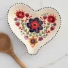 Natural Life HOME & LIVING Heart Spoon Rest 2 Natural Life HOME & LIVING Heart Spoon Rest