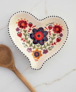 Natural Life HOME & LIVING Heart Spoon Rest