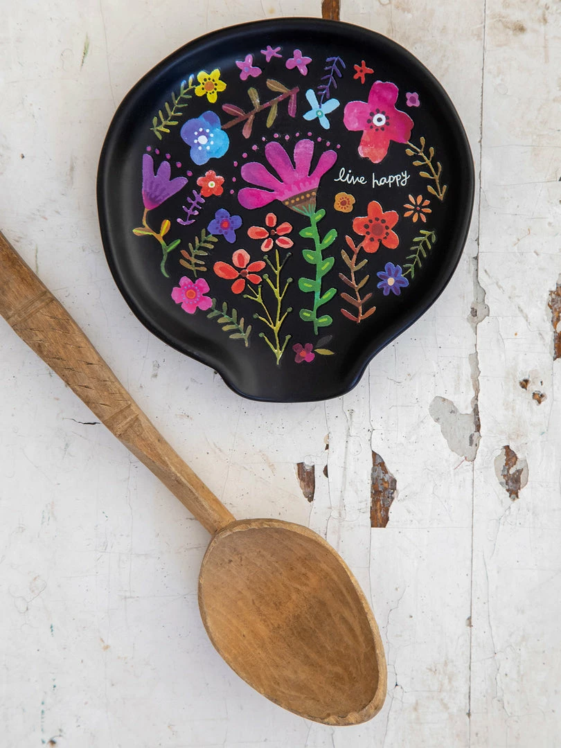 Natural Life HOME & LIVING Spoon Rest 3 Natural Life HOME & LIVING Spoon Rest