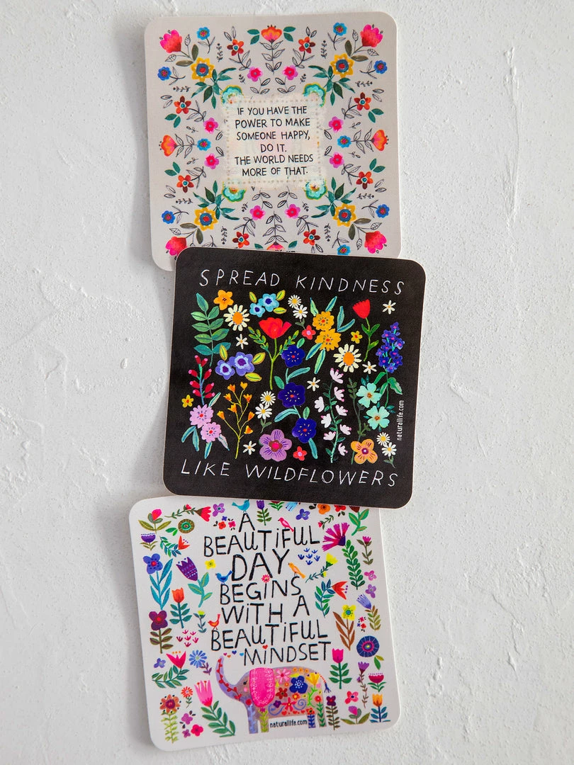 Natural Life NEW & TRENDING Set Of 3 Stickers 5 Natural Life NEW & TRENDING Set Of 3 Stickers