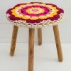 Natural Life Crochet Side Table 1 Natural Life Crochet Side Table