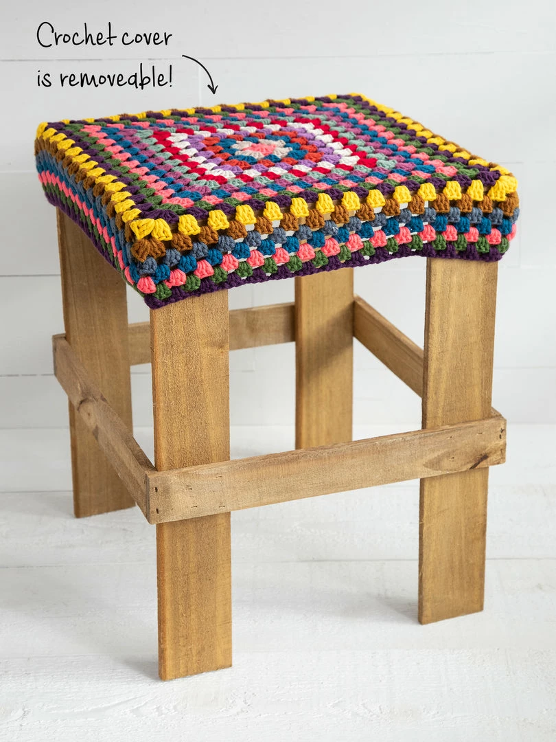 Natural Life Crochet Side Table Stool Back To Campus 3 Natural Life Crochet Side Table Stool Back To Campus