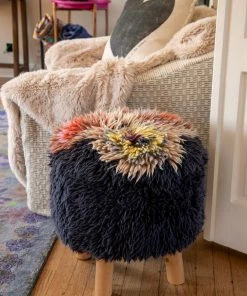 Natural Life Ziggy Shag Stool