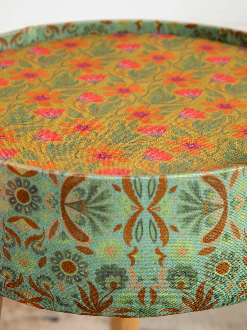 Natural Life Fabric Wrapped Side Table NEW & TRENDING 5 Natural Life Fabric Wrapped Side Table NEW & TRENDING