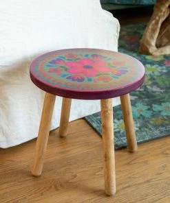Natural Life NEW & TRENDING Stool Side Table