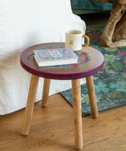 Natural Life NEW & TRENDING Stool Side Table