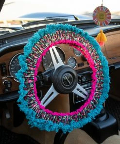 Natural Life Velvet Steering Wheel Cover CAR