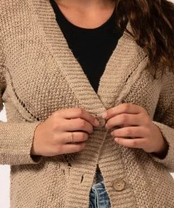 Natural Life CLOTHES Cable Knit Duster