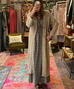Natural Life CLOTHES Cable Knit Duster