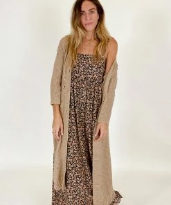 Natural Life CLOTHES Cable Knit Duster