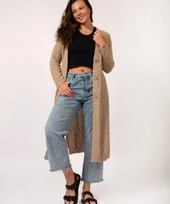 Natural Life CLOTHES Cable Knit Duster