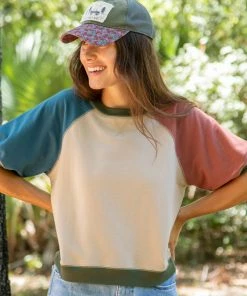 Natural Life Colorblock Raglan Sweatshirt