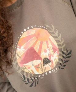 Natural Life Cropped Sweatshirt NEW & TRENDING