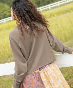 Natural Life Cropped Sweatshirt NEW & TRENDING
