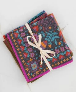 Natural Life Set Of 4 Dish Cloth Napkins HOME & LIVING 17 Natural Life Set Of 4 Dish Cloth Napkins HOME & LIVING