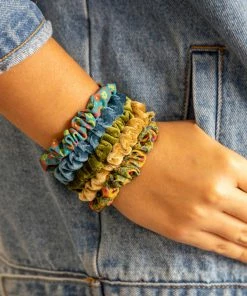 Natural Life Print And Velvet Scrunchies 20 Natural Life Print And Velvet Scrunchies