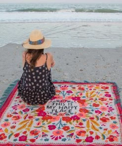 Natural Life XL Shabana Beach Towel Back To Campus