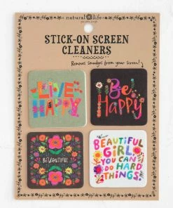 Natural Life Stick-On Screen Cleaner Set NEW & TRENDING