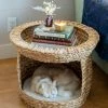 Natural Life Cat Bed Basket Table