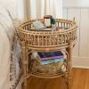 Natural Life HOME & LIVING Rattan Tray Side Table