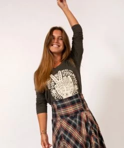 Natural Life Long Sleeve Boho Tee 17 Natural Life Long Sleeve Boho Tee