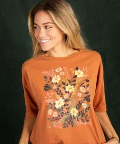 Natural Life SUMMER SHOP Remi Distressed Tee