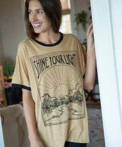 Natural Life Ringer Tee