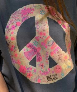 Natural Life SUMMER SHOP Remi Distressed Tee