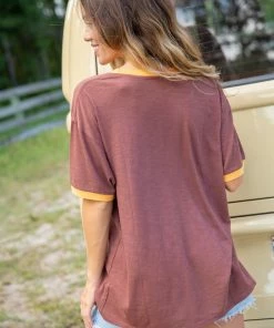 Natural Life Ringer Tee