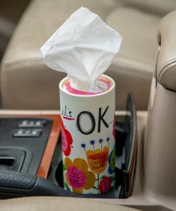 Natural Life Car Tissues Set Of 3