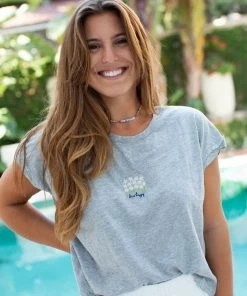 Natural Life Frankie Embroidered Tee CLOTHES