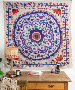 Natural Life Wall Hanging Tapestry Back To Campus