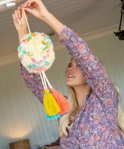 Natural Life Back To Campus Jumbo Pom Pom Tassel
