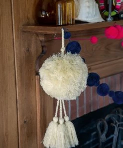 Natural Life Back To Campus Jumbo Pom Pom Tassel