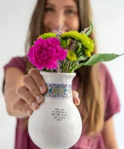 Natural Life HOME & LIVING Catalina Bouquet Vase 11 Natural Life HOME & LIVING Catalina Bouquet Vase