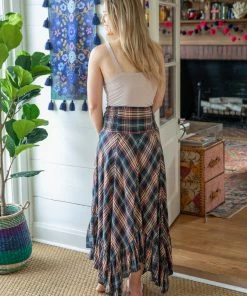 Natural Life Feelin' Alive Midi Skirt Back In Stock