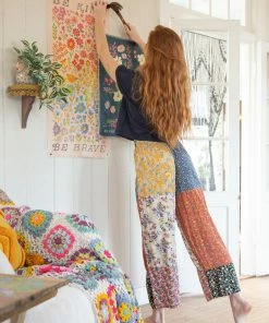 Natural Life Canvas Tapestry Back To Campus