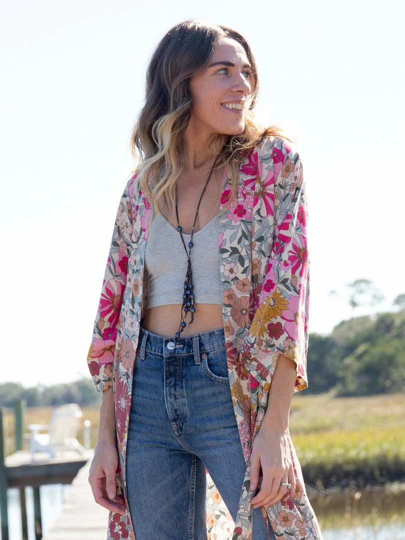 Natural Life Leather & Black Pearl Boho Necklace 4 Natural Life Leather & Black Pearl Boho Necklace