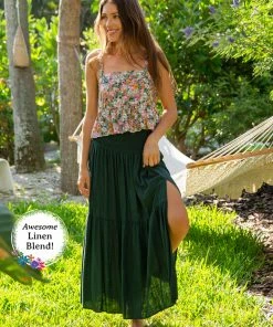 Natural Life NEW & TRENDING Angelina Midi Skirt