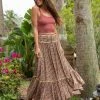 Natural Life CLOTHES Prairie Smocked Skirt