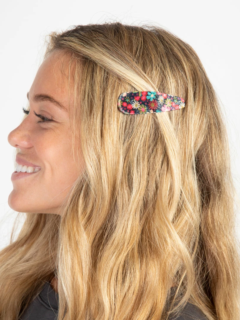 Natural Life Floral Hair Clips Set 5 Natural Life Floral Hair Clips Set