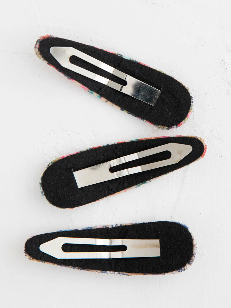 Natural Life Floral Hair Clips Set 6 Natural Life Floral Hair Clips Set