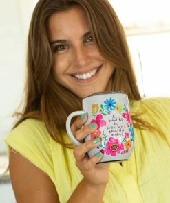 Natural Life Back To Campus Stainless Steel Coffee Tumbler