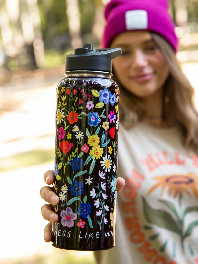 Natural Life XL Stainless Steel Water Bottle 3 Natural Life XL Stainless Steel Water Bottle