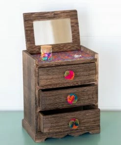 Natural Life Pom Pom Jewelry Box