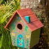 Natural Life Wooden Bird House Beach & Outdoors