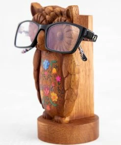Natural Life Owl Eyeglass Holder Back To Campus