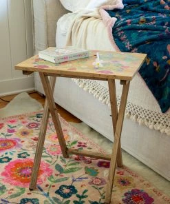 Natural Life Back To Campus Set Of 2 Wooden TV Tray Tables 8 Natural Life Back To Campus Set Of 2 Wooden TV Tray Tables