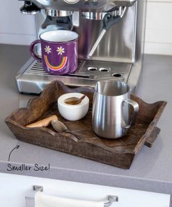 Natural Life HOME & LIVING Wooden Nesting Tray Set