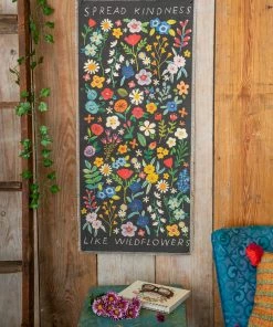 Natural Life Canvas Tapestry Back To Campus